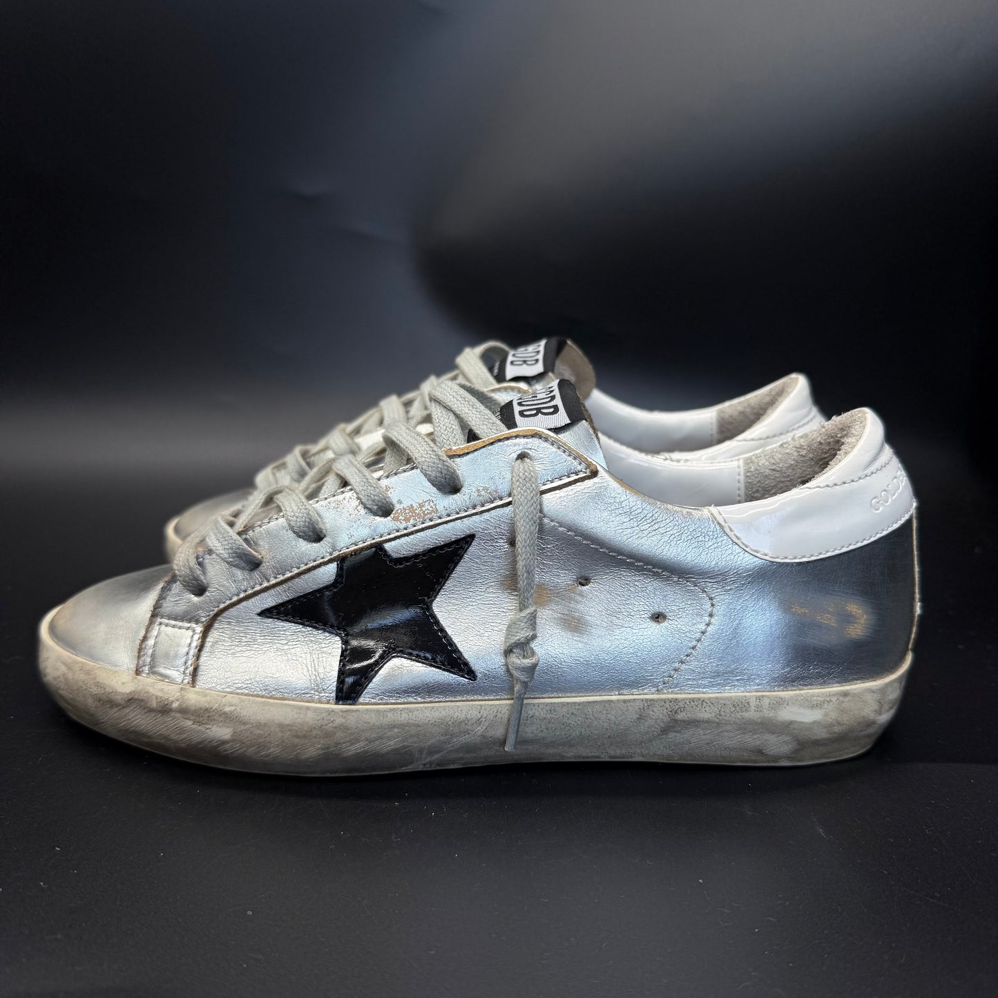 Golden Goose Superstar - Noir/Argent ◼️