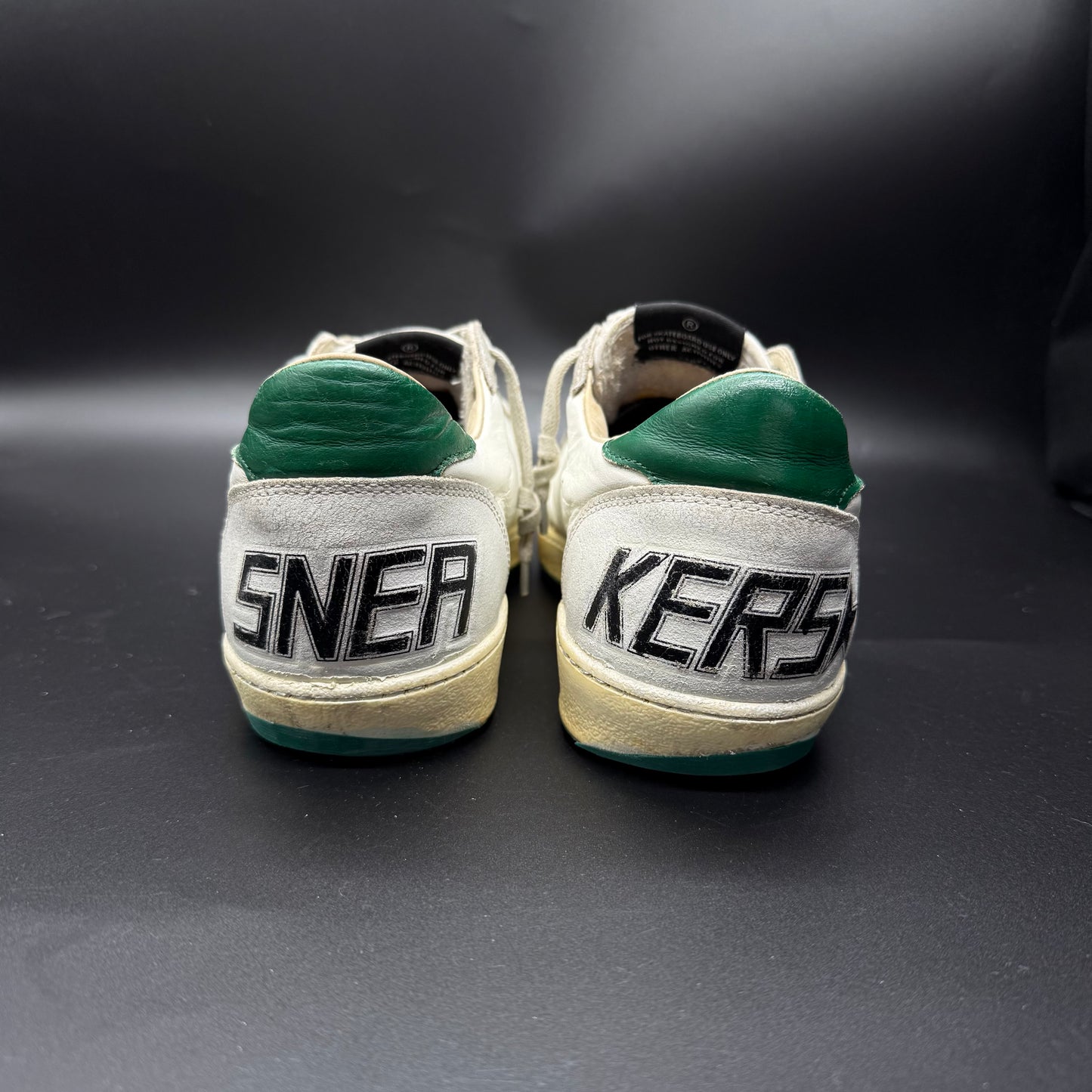 Golden Goose BallStar - Blanc/Vert◾️