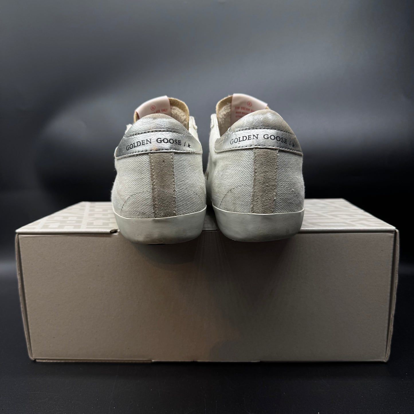 Golden Goose Old School - Gris ▫️
