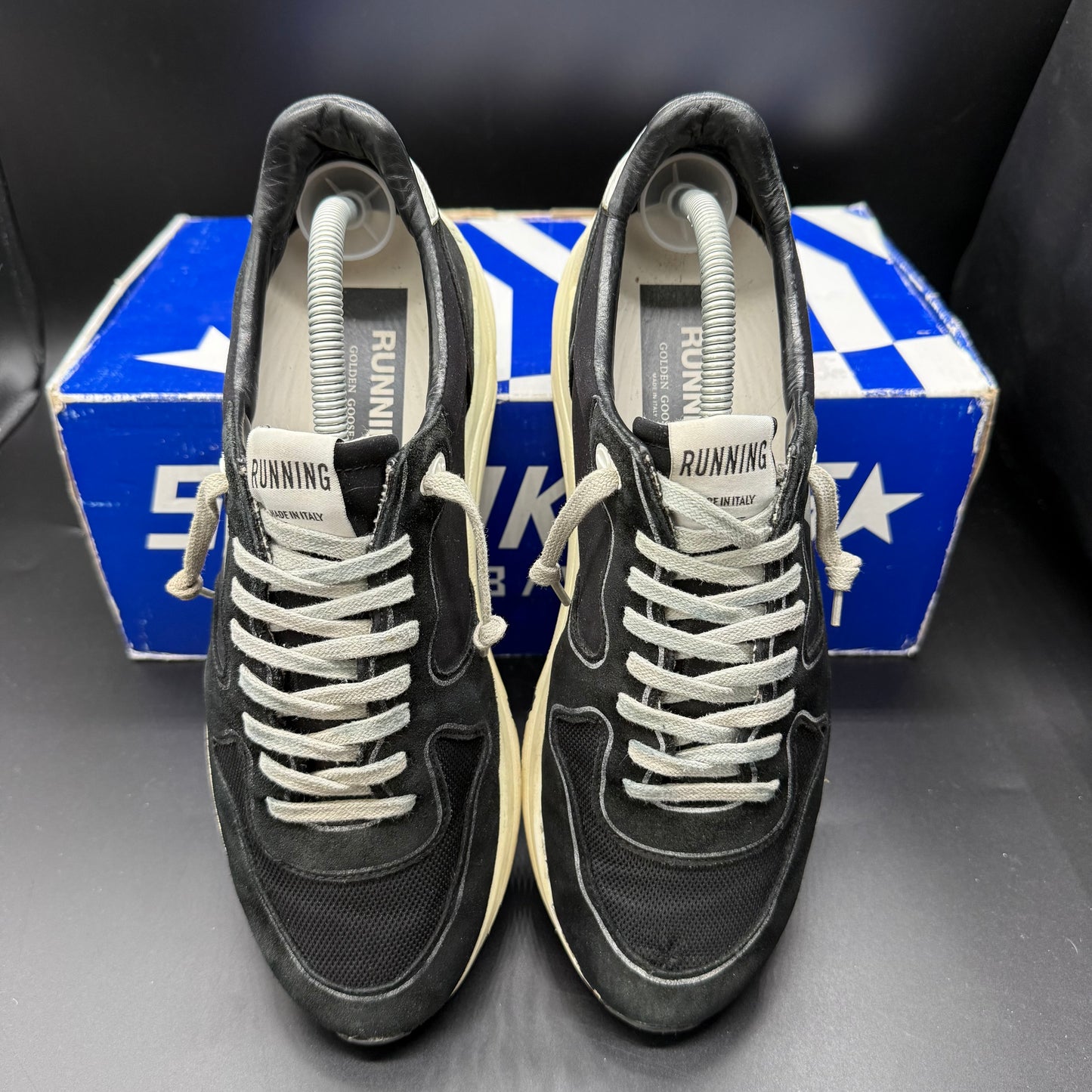 Golden Goose Running - Noir Gris