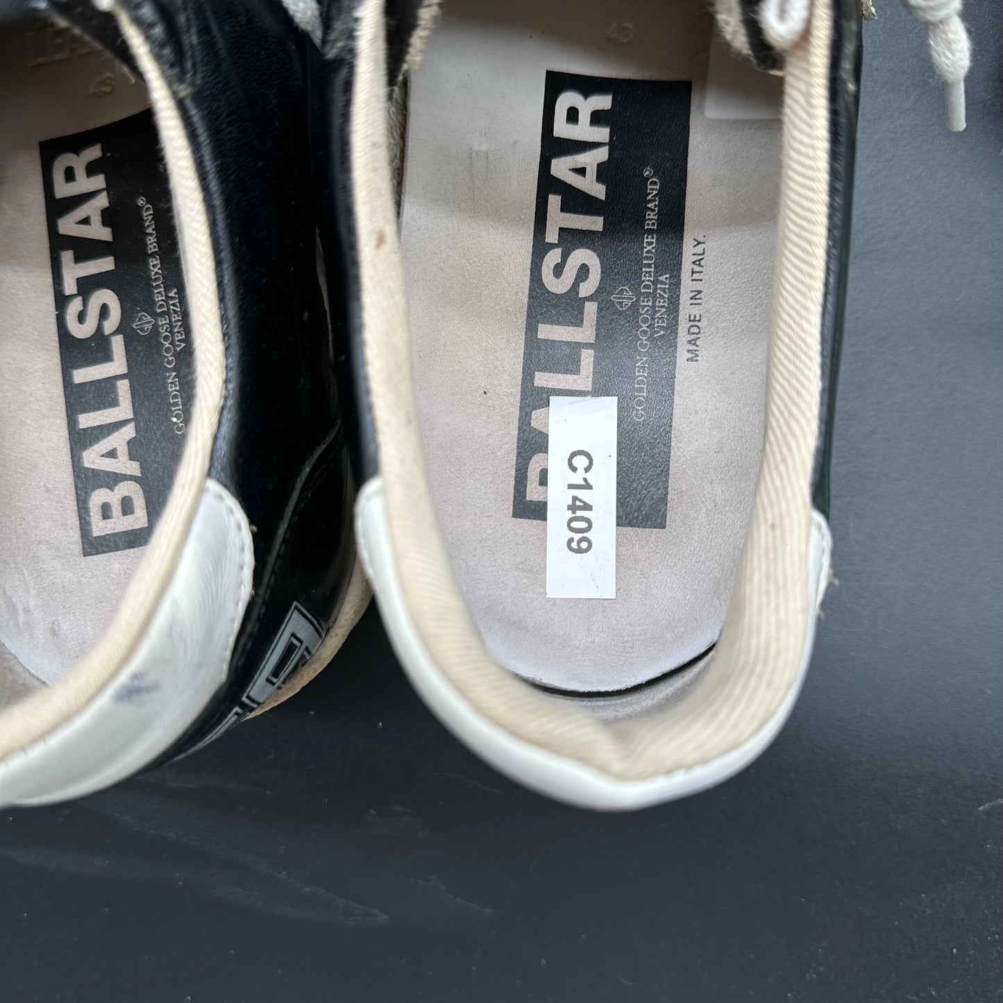 Golden Goose Ballstar - Noir Blanc C1409