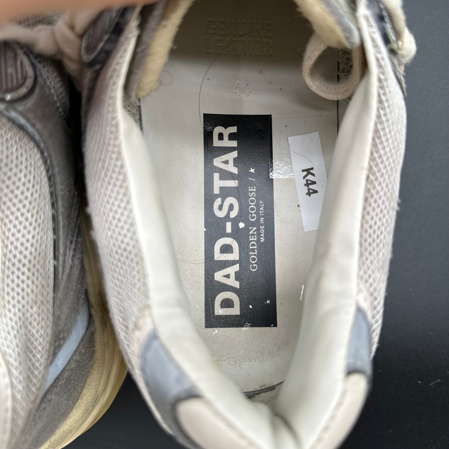 Golden Goose Dad-Star - Gris Beige K44