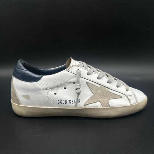 Golden Goose Superstar - Blanc Beige Bleu C1225