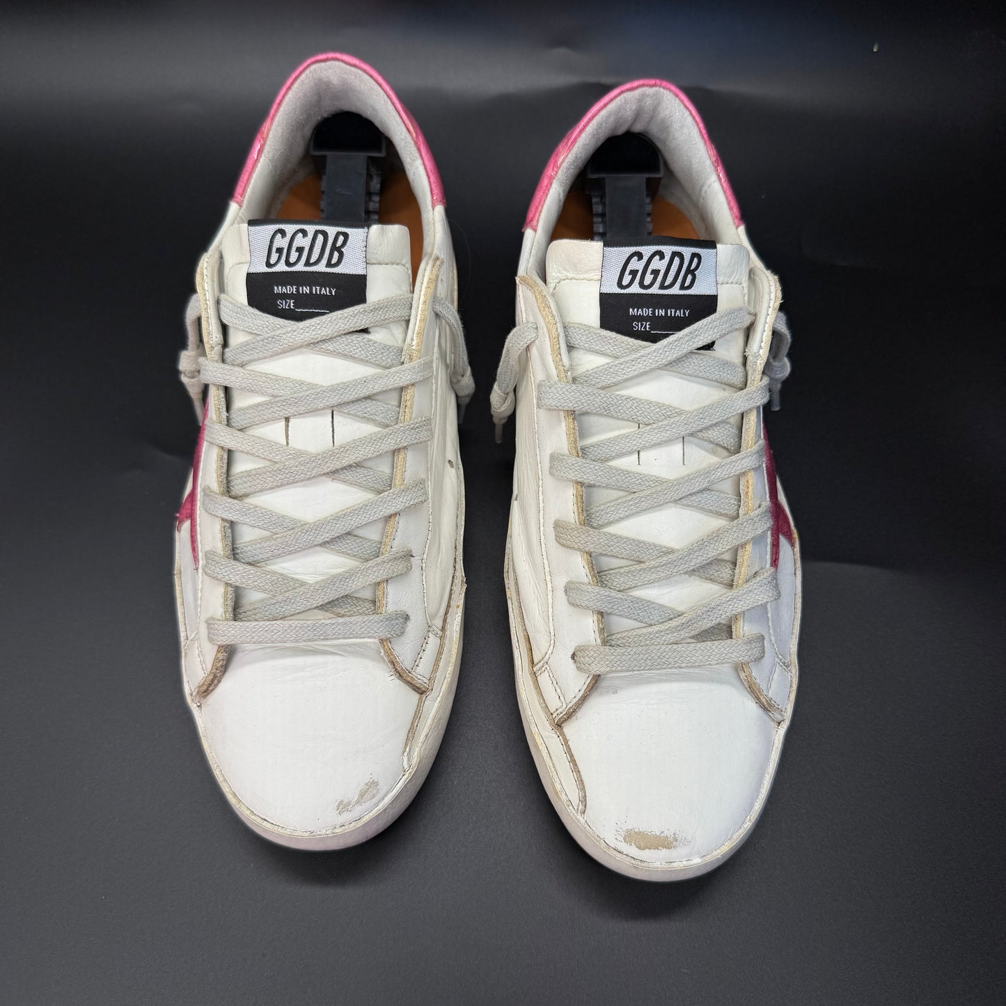 Golden Goose Superstar - Blanc/Rose ◾️