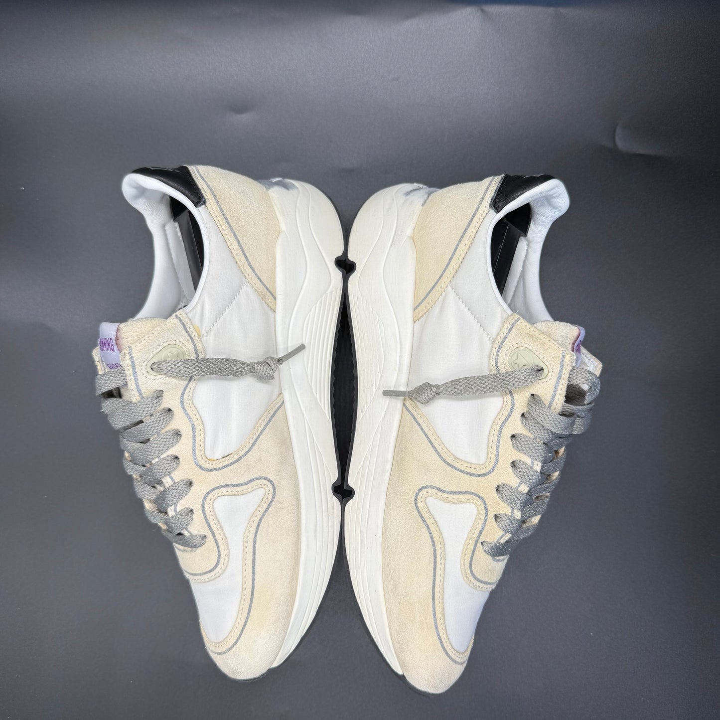 Golden Goose Running -Blanc/Beige/Orange ◼️