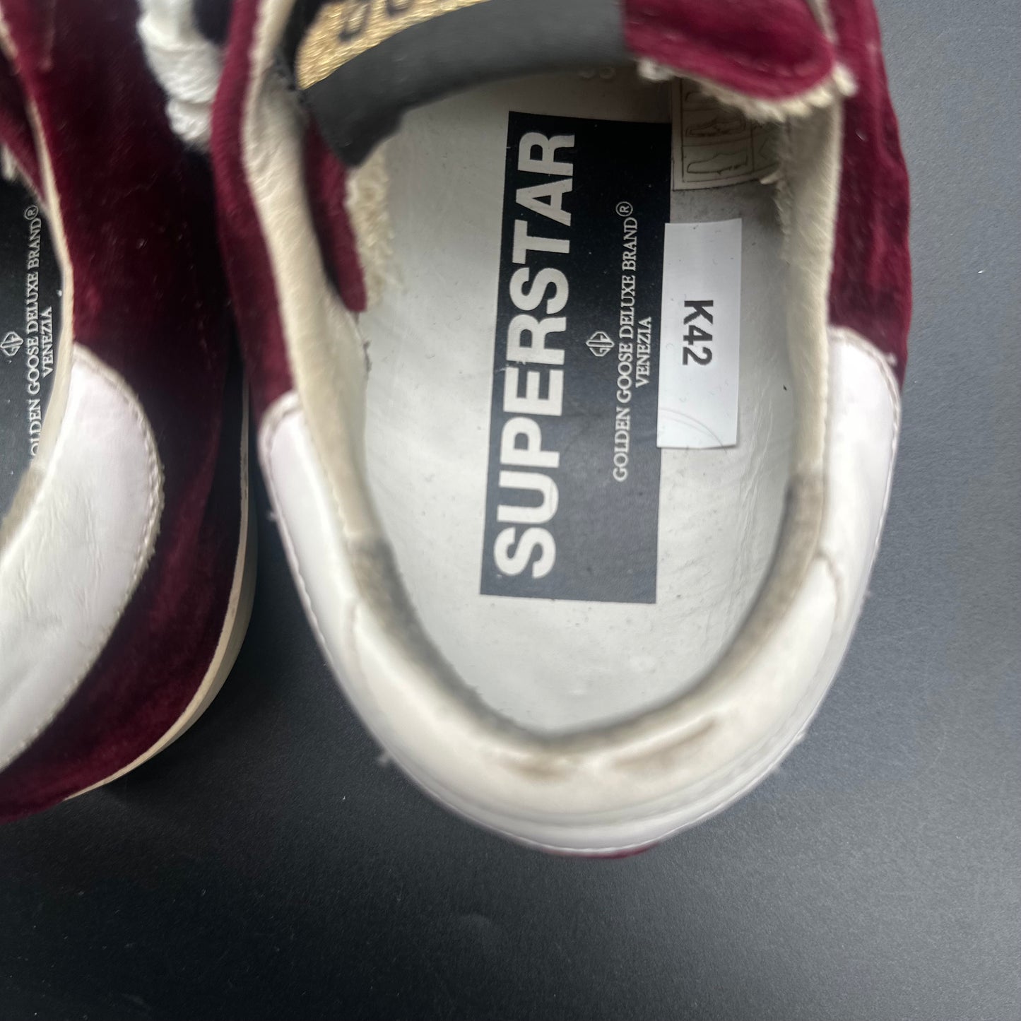 Golden Goose Superstar - Rouge Blanc K42