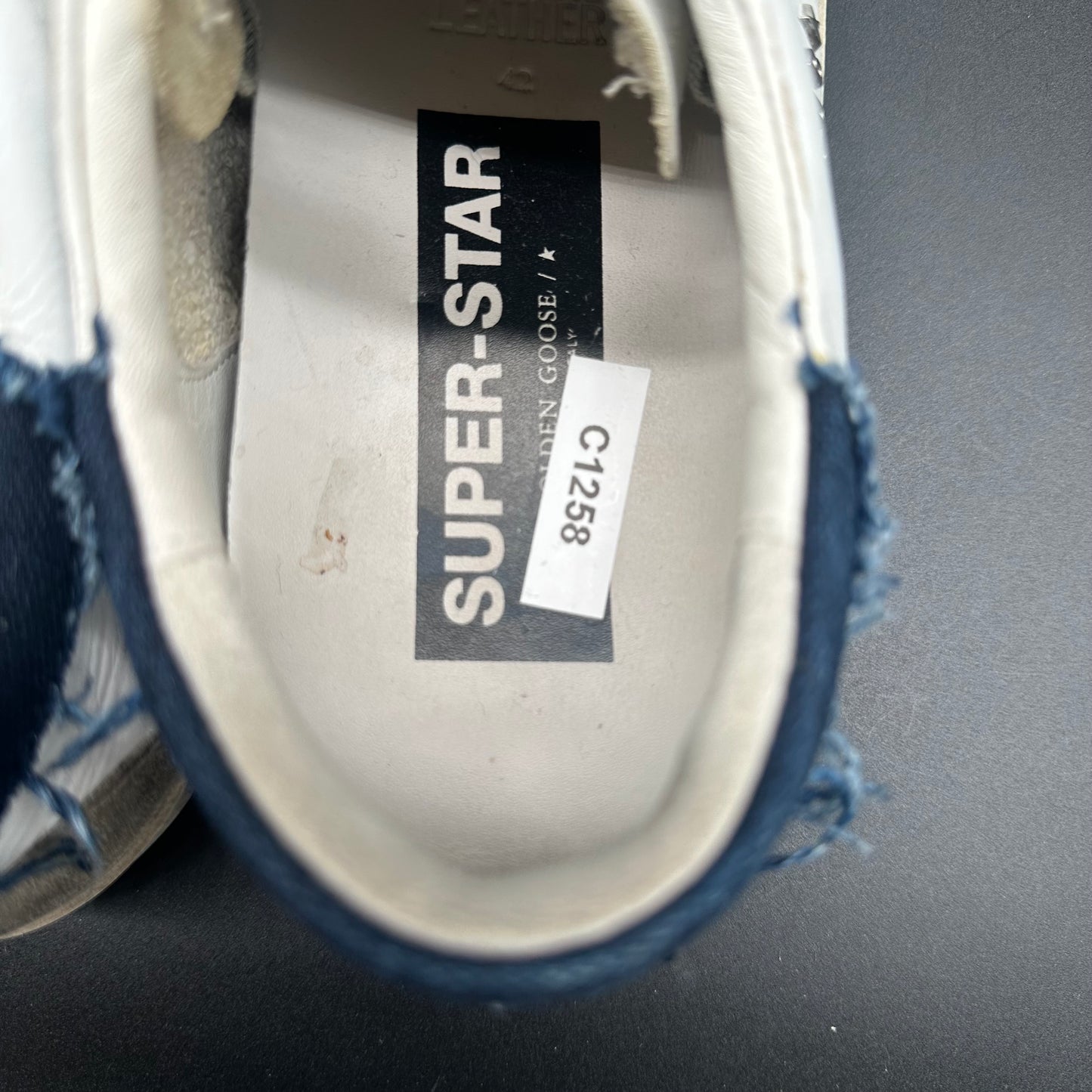 Golden Goose Superstar - Blanc Bleu Jean C1258