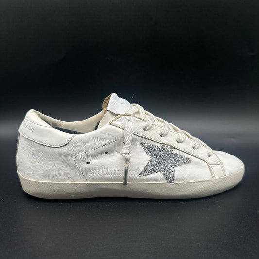 Golden Goose Superstar - Blanc Argent Paillettes C1287