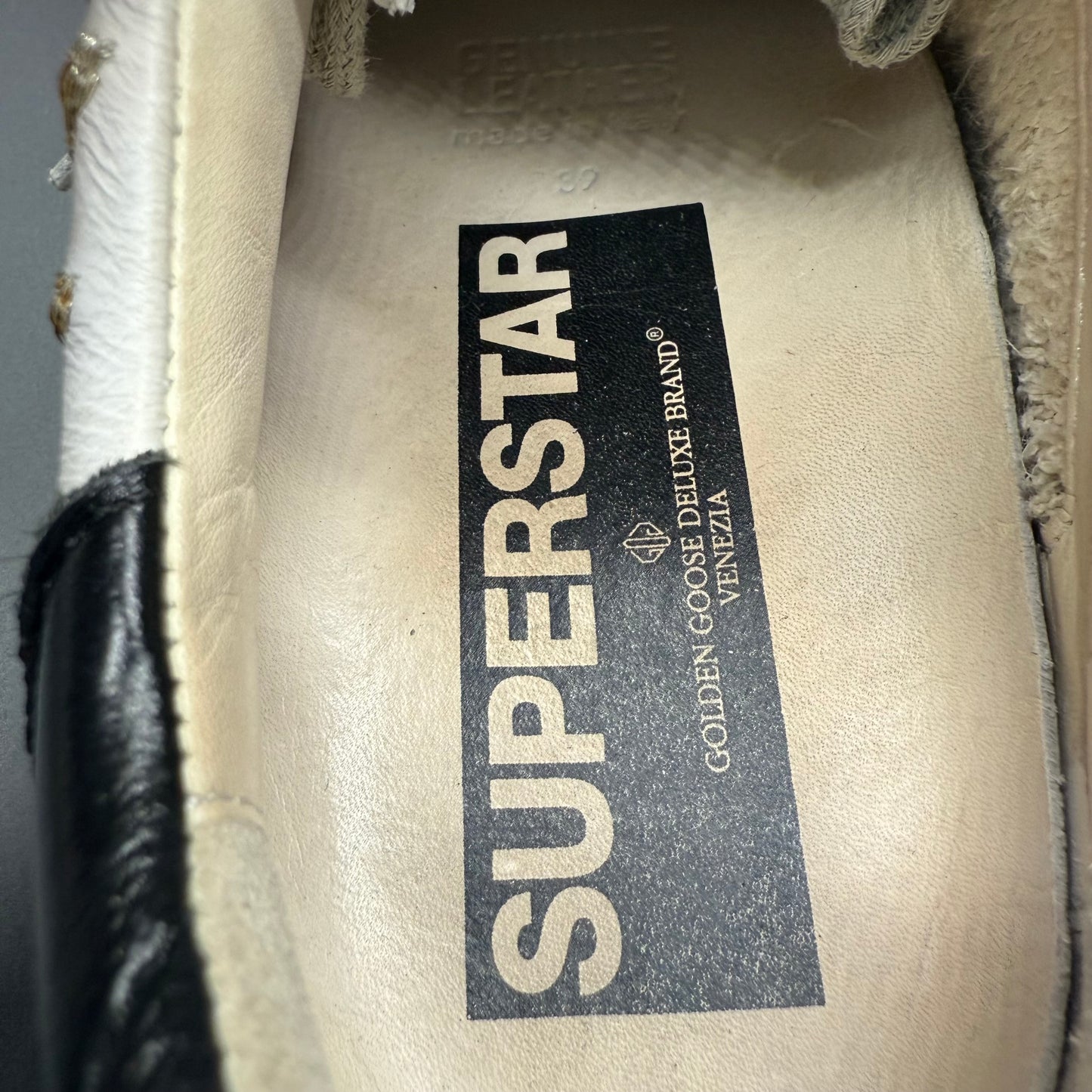 Golden Goose Superstar - Blanc Noir Or (Limited Edition)