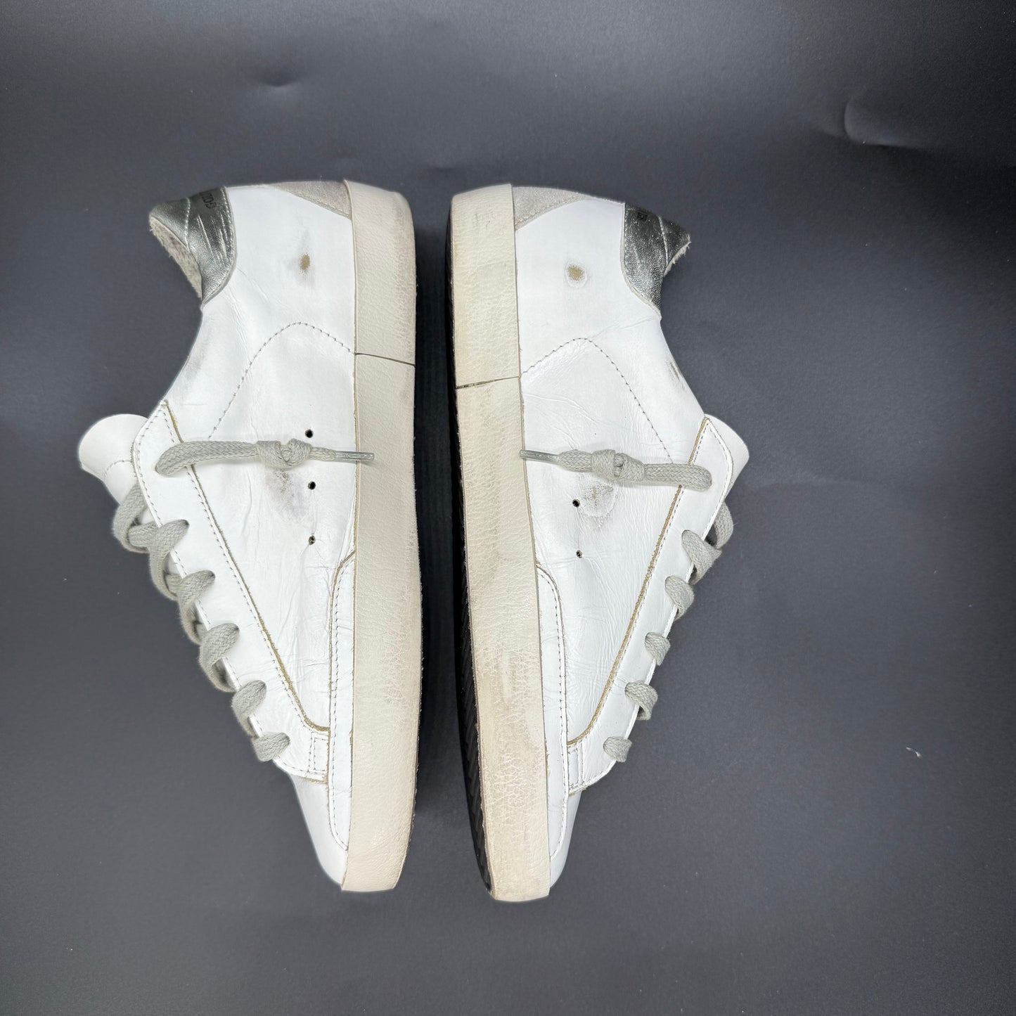Golden Goose Superstar - Blanc/Argent ◼️