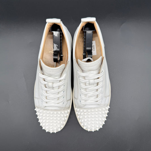 Louboutin Junior Spike - Blanc C600