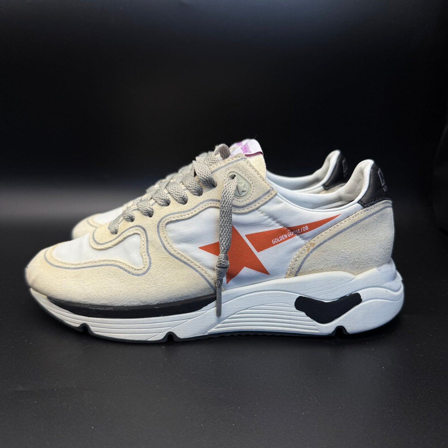Golden Goose Running -Blanc/Beige/Orange ◼️