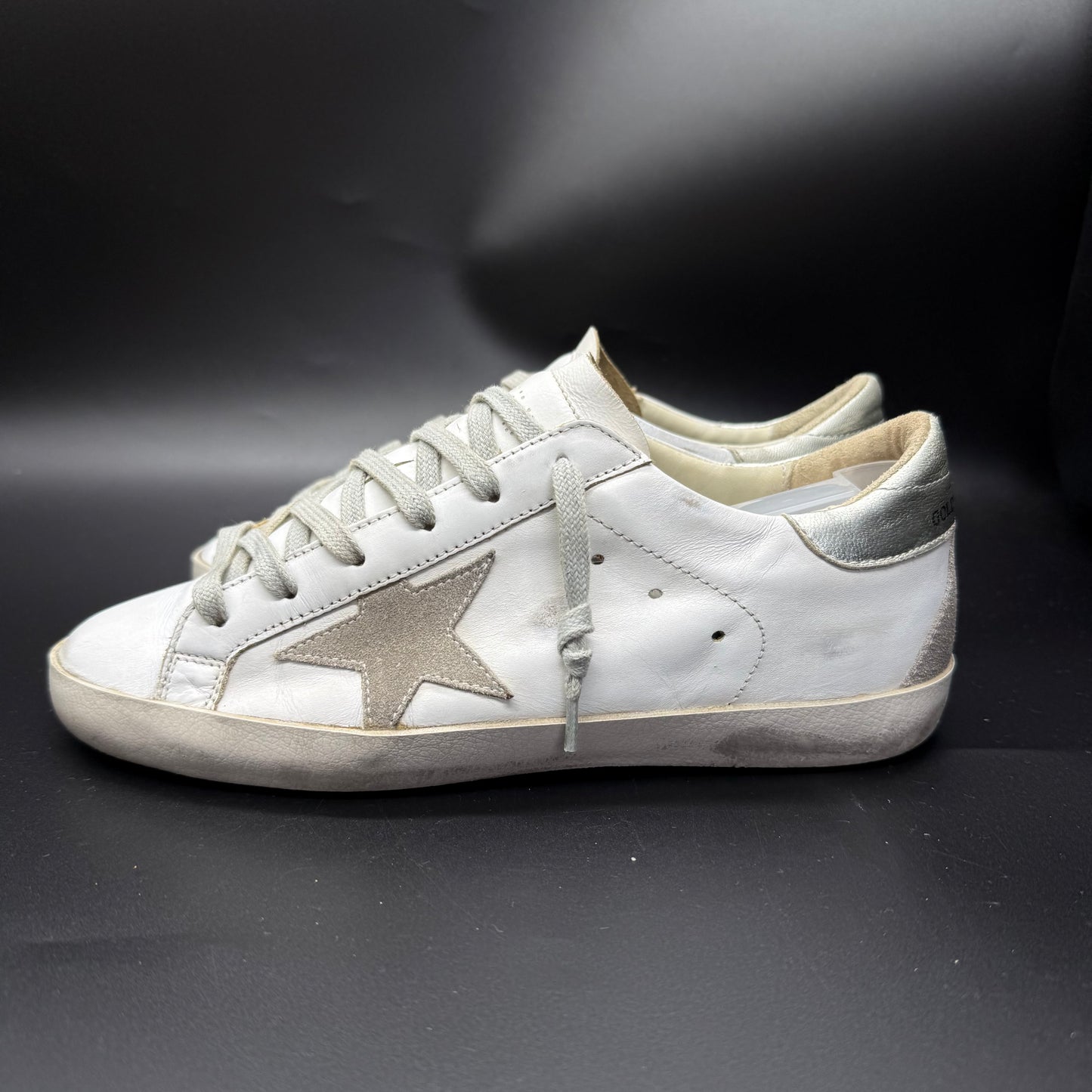 Golden Goose Superstar - Blanc/Argent ◼️