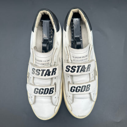 Golden Goose Old-School - Blanc Noir Beige C1295