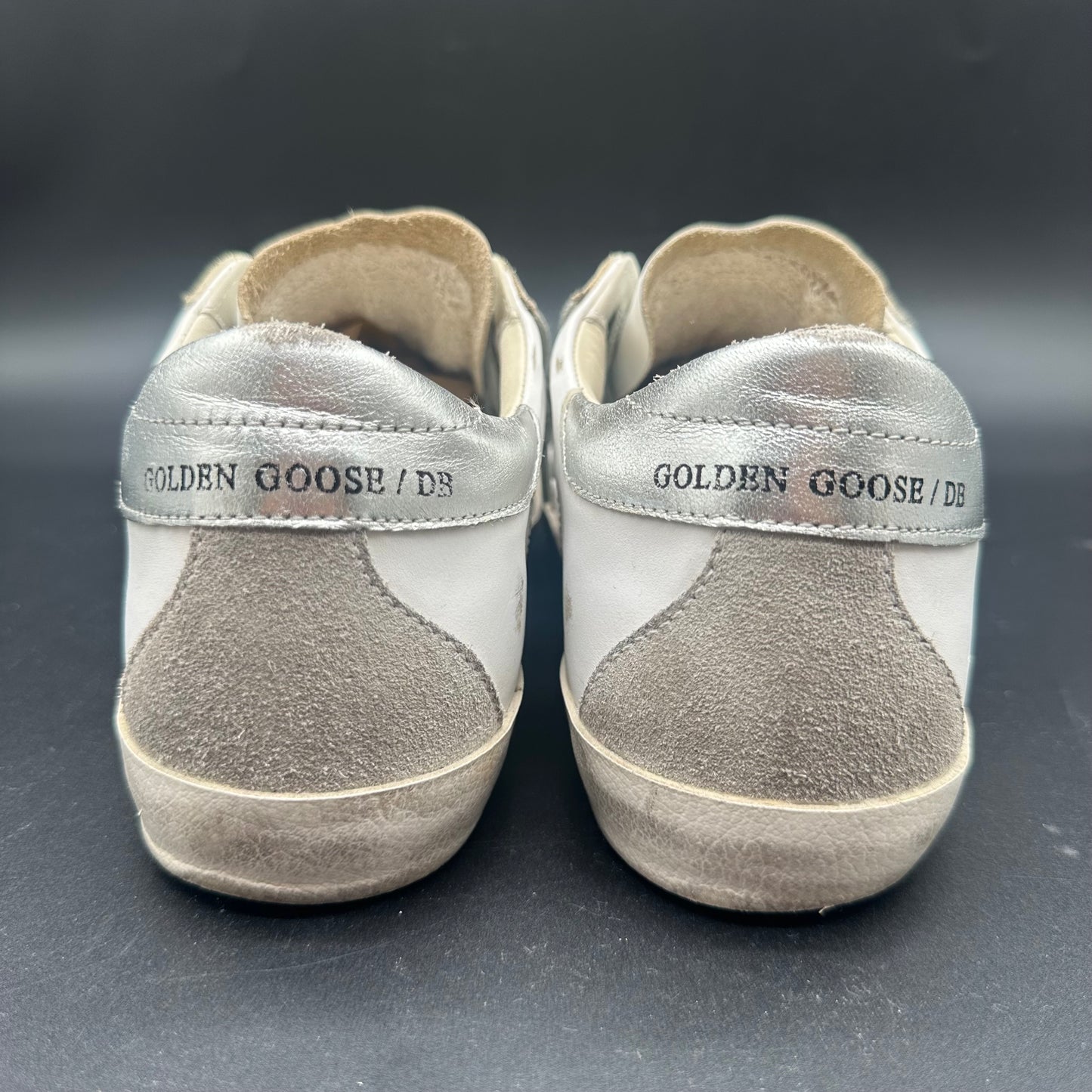 Golden Goose Superstar - Blanc Argent Beige P429