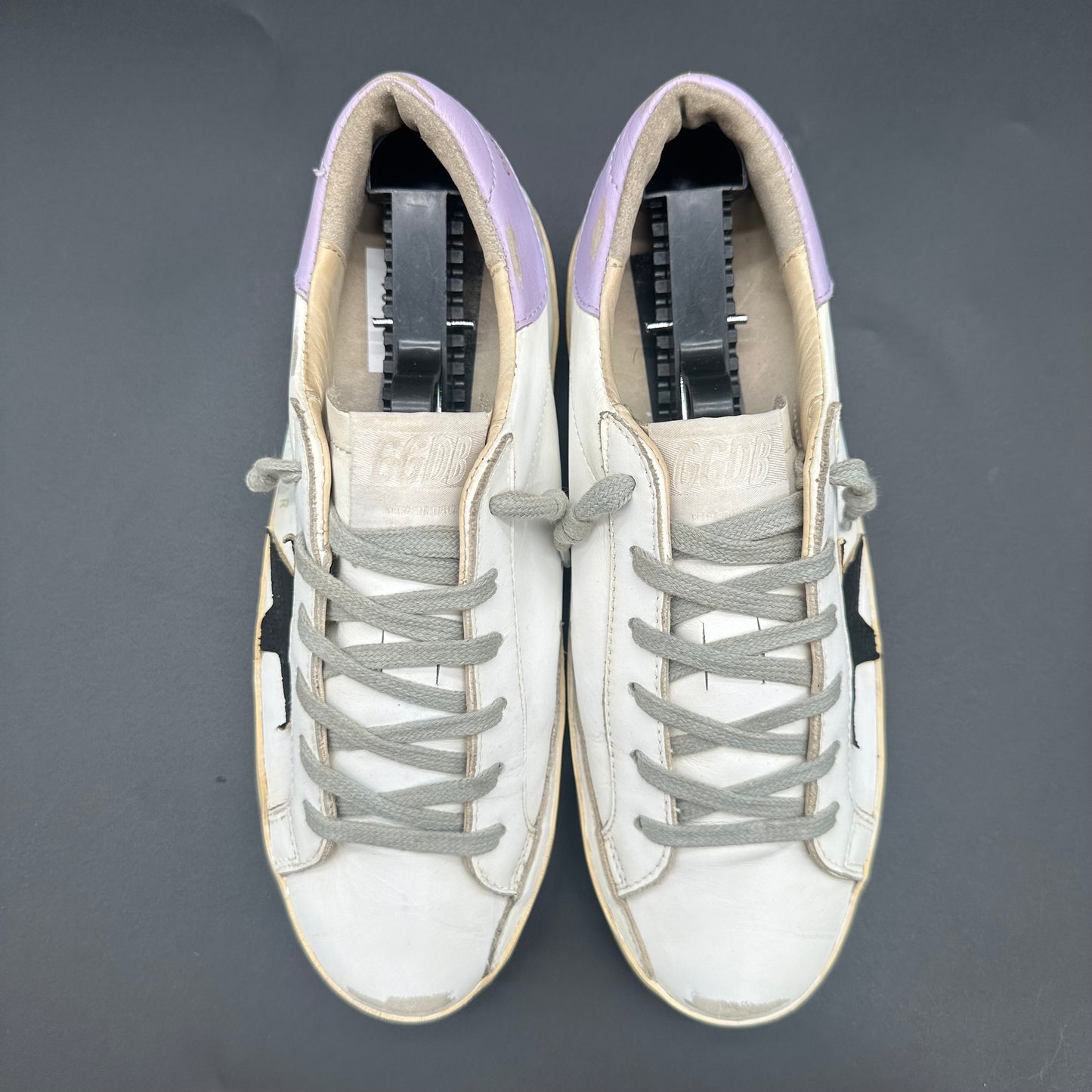 Golden Goose Superstar - Blanc Noir Violet C1231