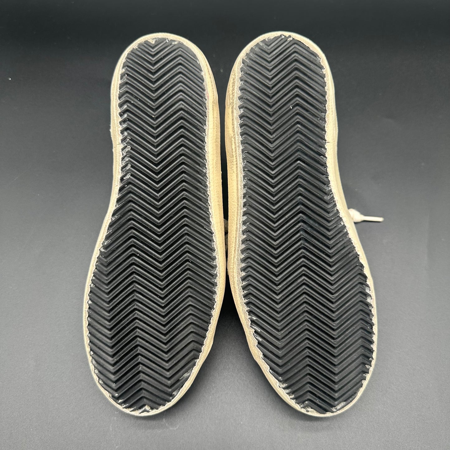 Golden Goose Superstar - Blanc Rose Argent P430