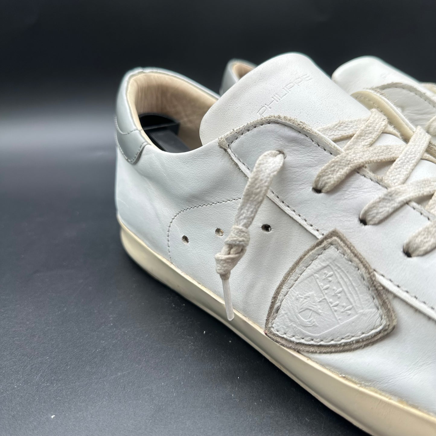 Philippe Model - Blanc Argent Beige C1457