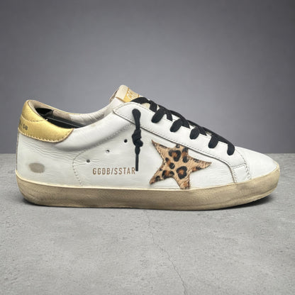 Golden Goose Superstar - Blanc Léopard Or C1153