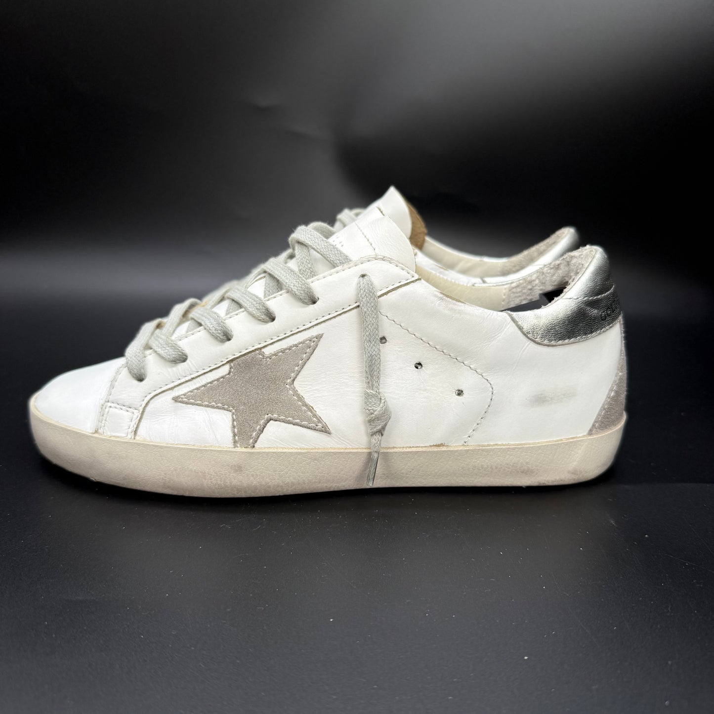 Golden Goose Superstar - Blanc/Argent ◼️