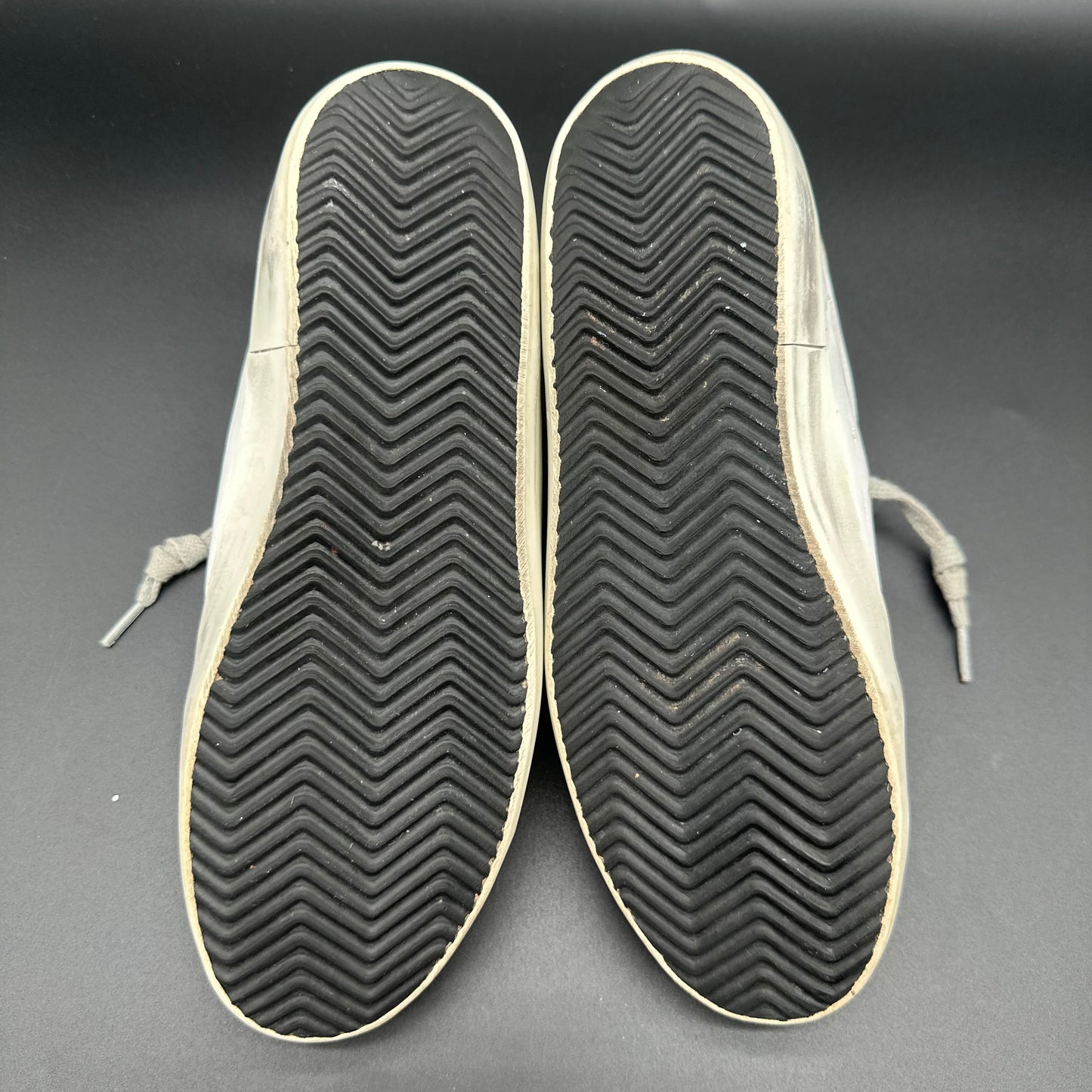 Golden Goose Superstar - Blanc Léopard Or Paillettes K32