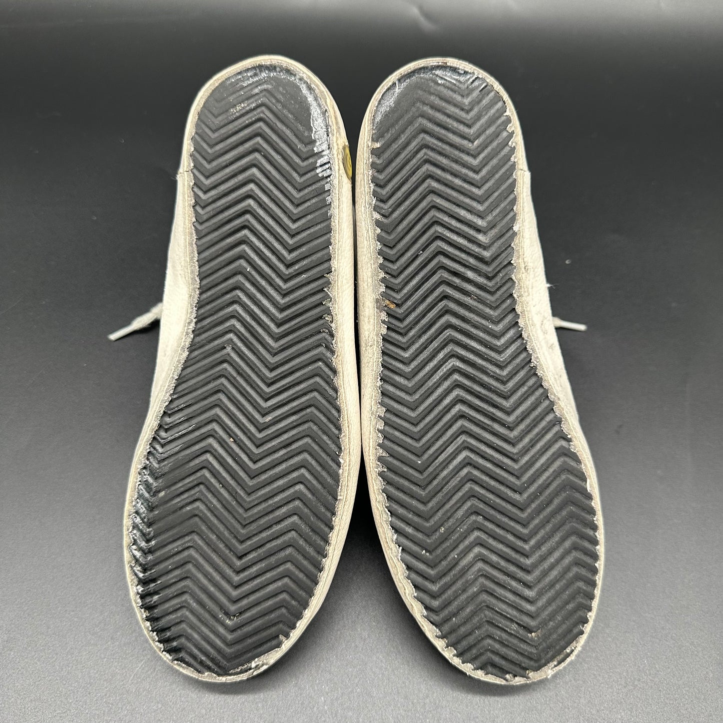 Golden Goose Slide - Paillettes Beige J008