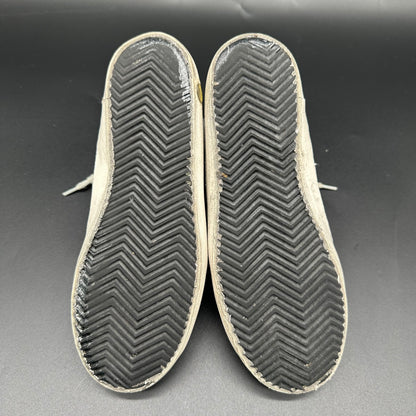 Golden Goose Slide - Paillettes Beige J008