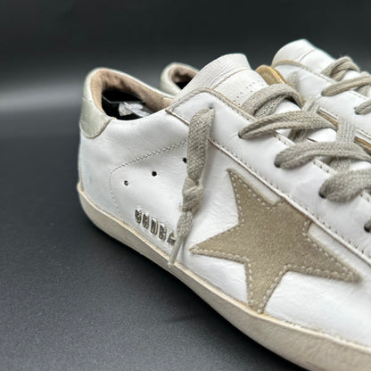 Golden Goose Superstar - Blanc Beige Or J019