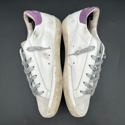 Golden Goose Superstar - Blanc Noir Violet C1355