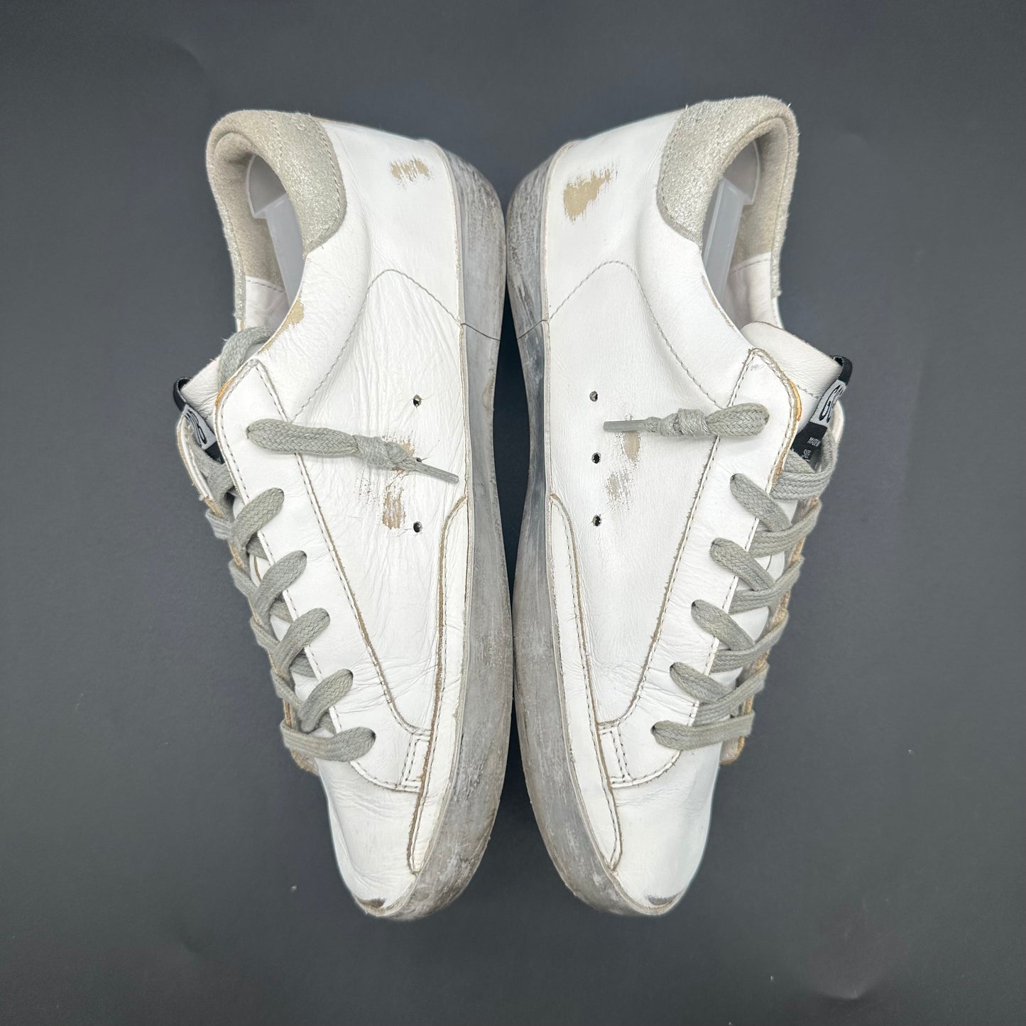 Golden Goose Superstar - Blanc Argent Beige C1454