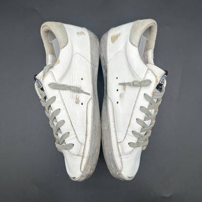 Golden Goose Superstar - Blanc Argent Beige C1454