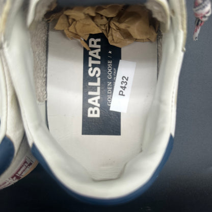 Golden Goose Ballstar - Blanc Bleu P432