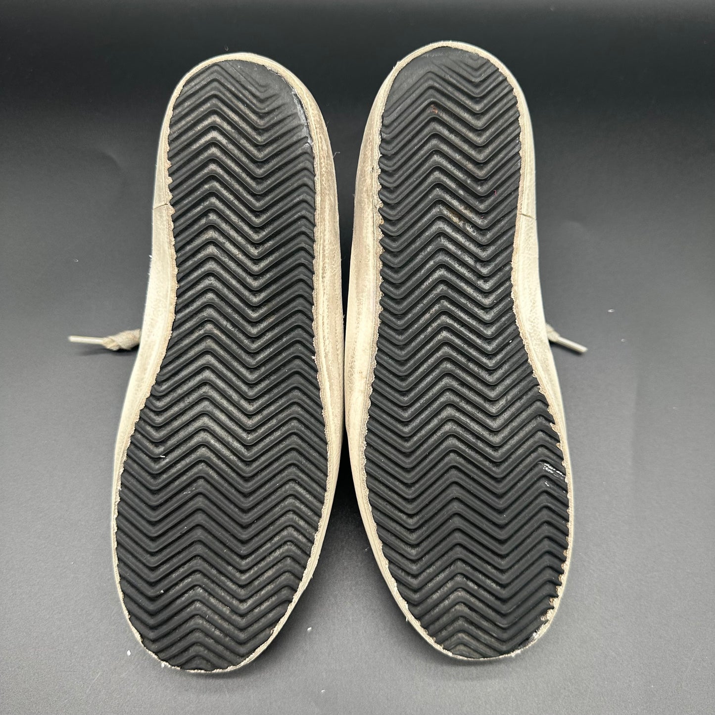 Golden Goose Superstar - Argent Paillettes Bleu C1263