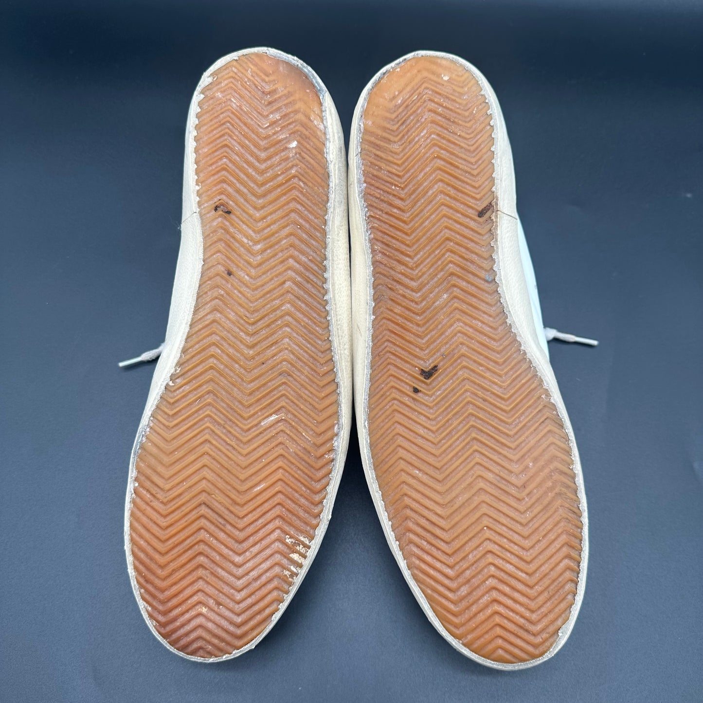 Golden Gooss Superstar - Blanc Bleu Zèbre C1363