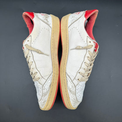 Golden Goose Ballstar - Blanc Rouge J032