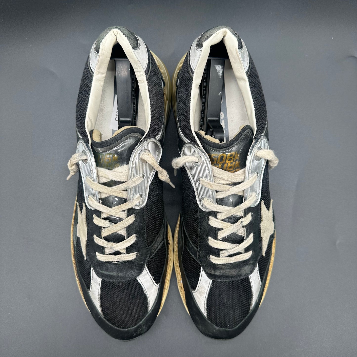 Golden Goose Dad-Star - Noir Beige C1275