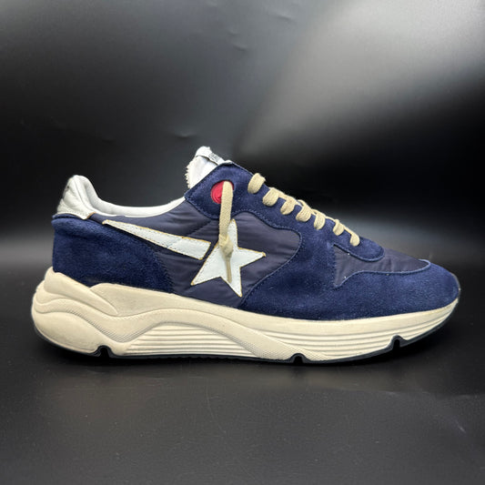 Golden Goose Running - Bleu marine/Blanc◾️