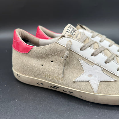 Golden Goose Superstar - Blanc Beige Fuschia C1336