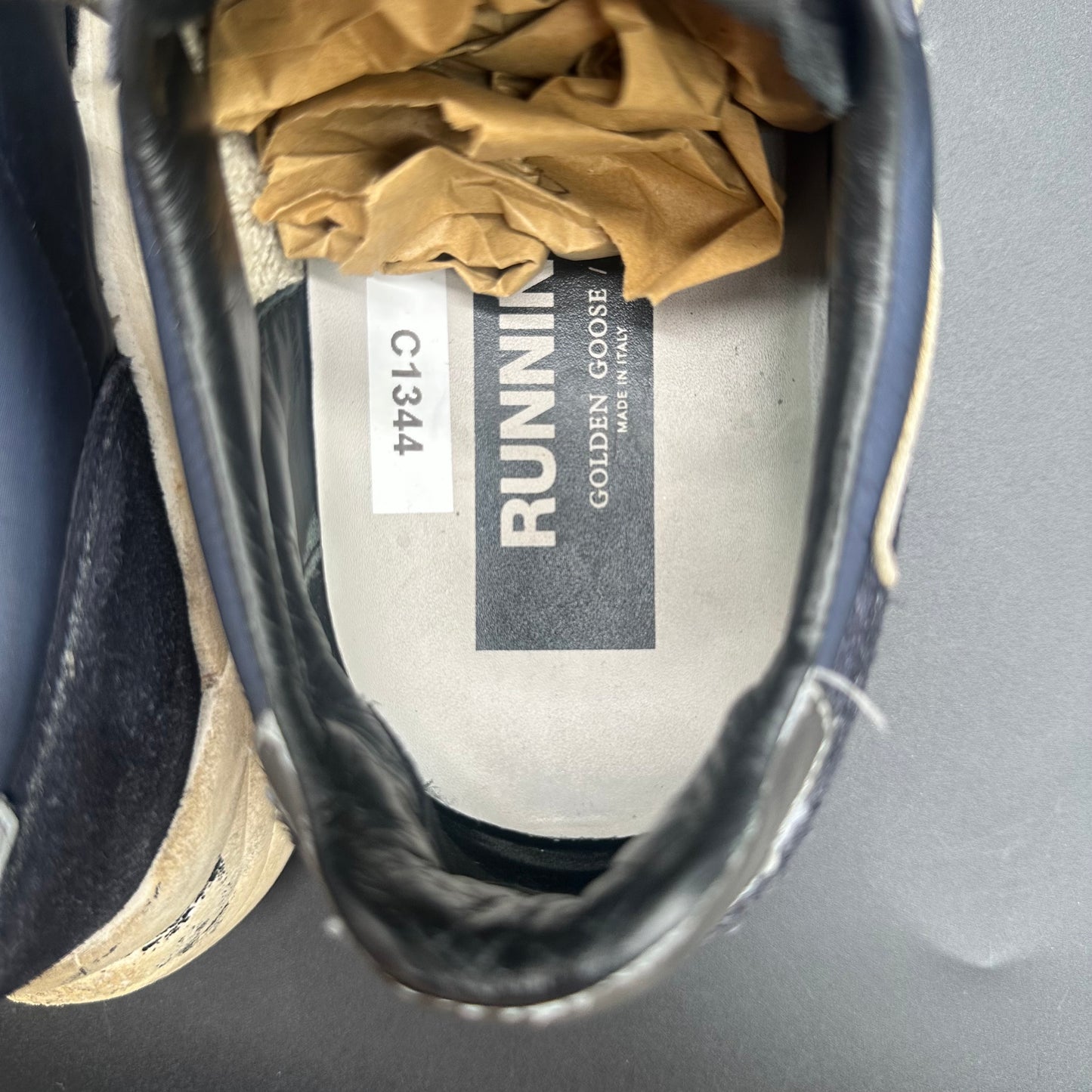 Golden Goose Running - Bleu Beige C1344