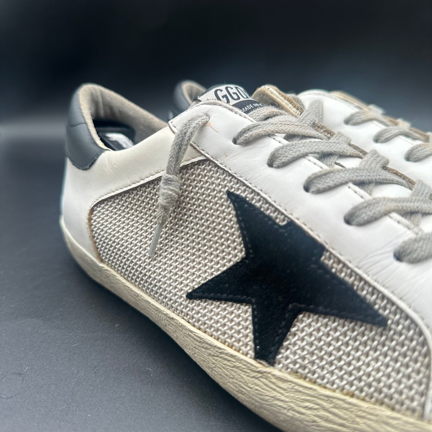 Golden Goose Superstar - Blanc Noir Beige C1381