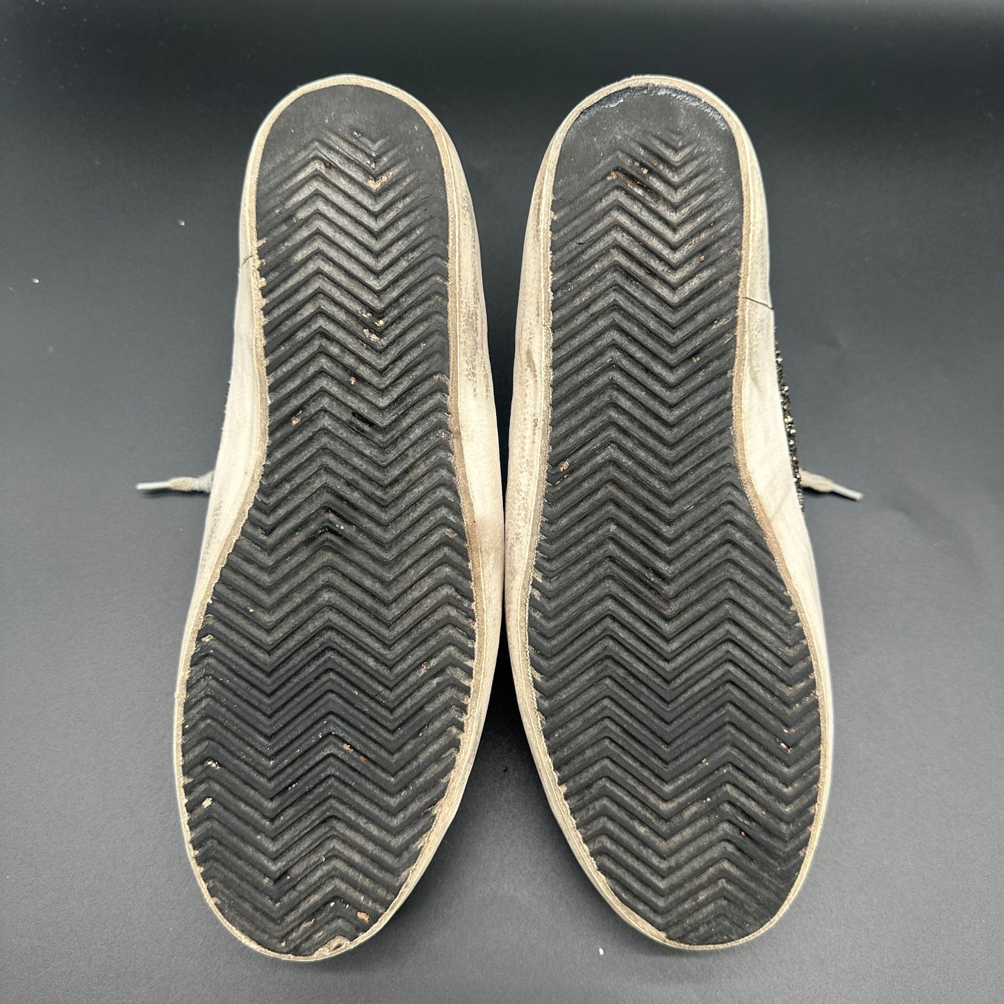 Golden Goose Superstar - Noir Paillettes J002