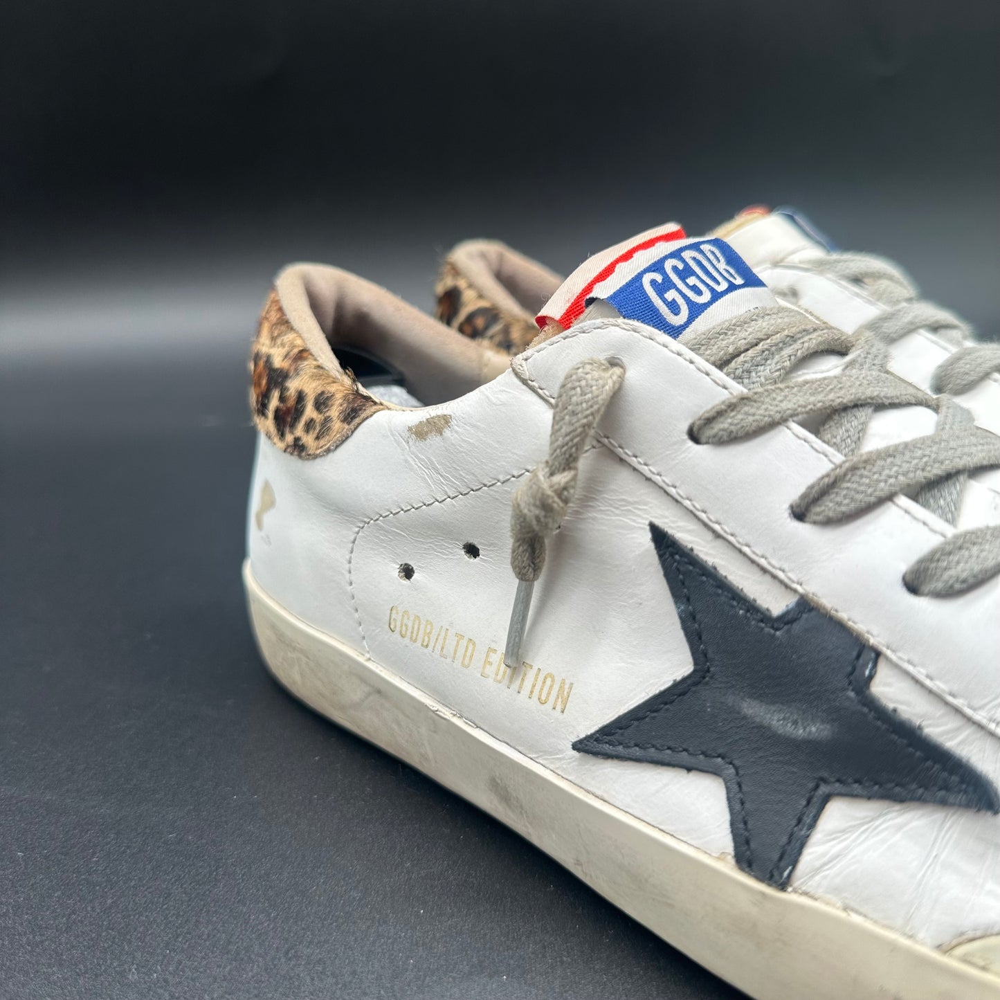Golden Goose Superstar - Blanc Noir Léopard C1188