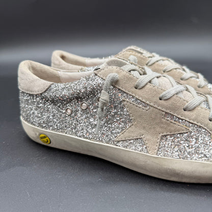 Golden Goose Superstar - Paillette Argent C1267