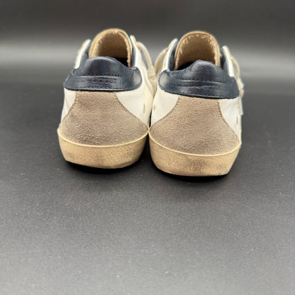 Golden Goose Superstar - Blanc Bleu Marine C1088