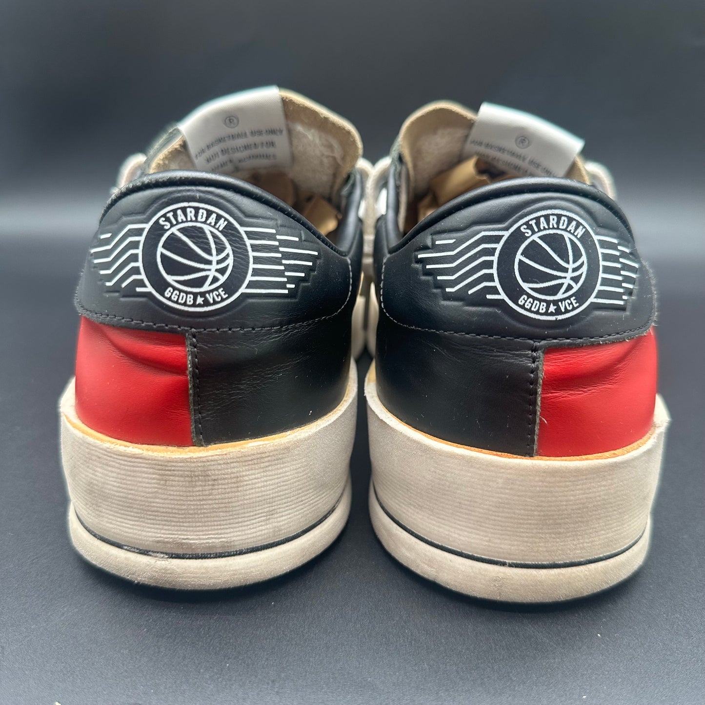 Golden Goose Stardan - Blanc Noir Rouge C1366