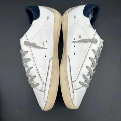 Golden Goose Superstar - Blanc Bleu Beige C1368