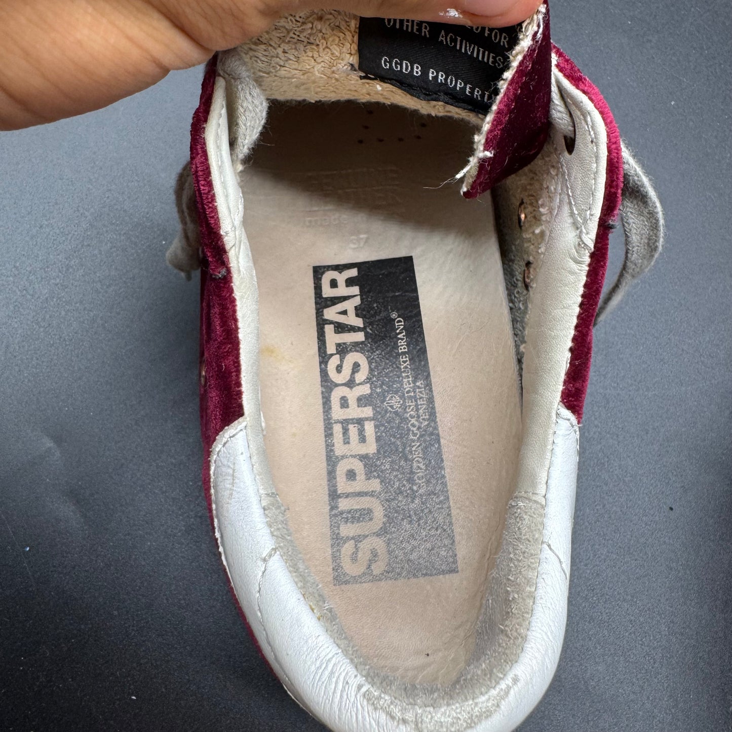 Golden Goose Superstar - Bordeaux ▫️