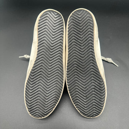 Golden Goose Superstar - Blanc Beige Argent Zèbre C1349