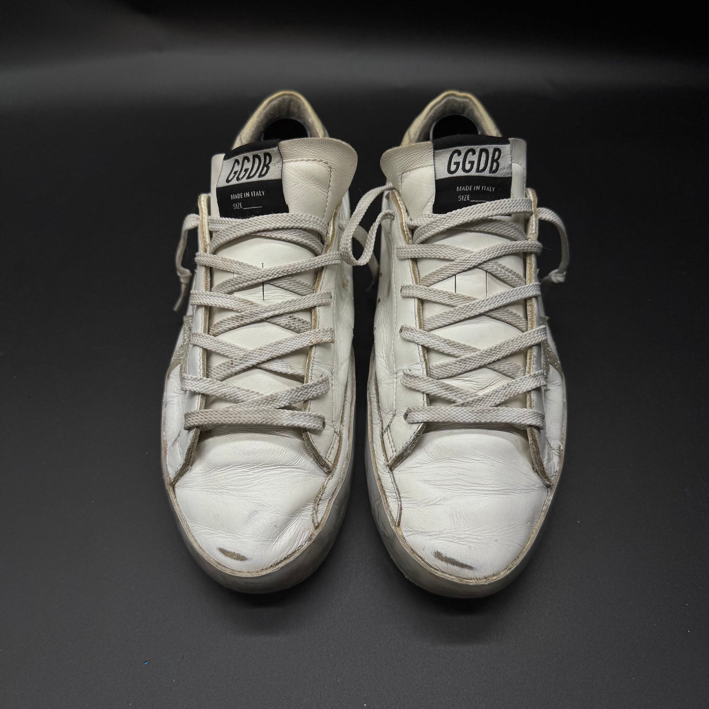 Golden Goose Superstar - Blanc/ Argent ▫️