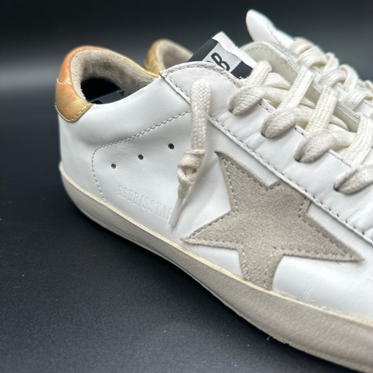 Golden Goose Superstar - Blanc Beige Or C1196